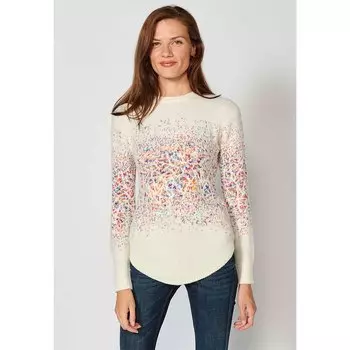 Свитер Koroshi 2322TR08 Round Neck, белый