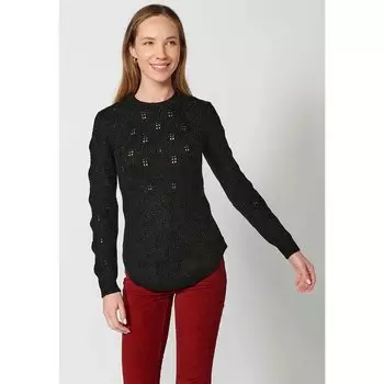 Свитер Koroshi 2322TR10 Round Neck, черный