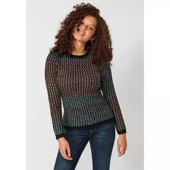 Свитер Koroshi 2322TR23 Round Neck, разноцветный