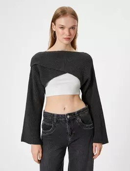 Свитер Koton, антрацит