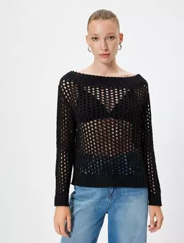 Свитер Koton, черный