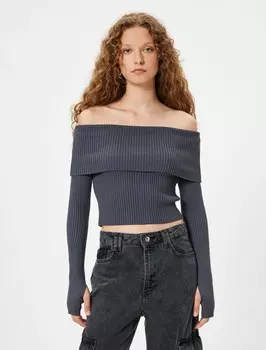 Свитер Koton, цвет Graphite