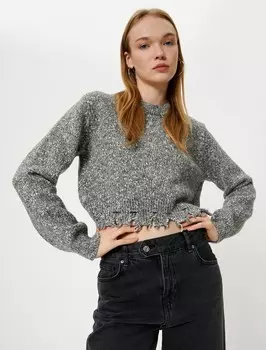 Свитер Koton Sweatshirt, серый