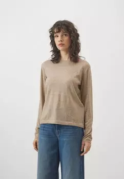 Свитер КРУГЛЫЙ ВЫРЕЗ Bruuns Bazaar, песочный меланж