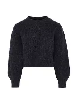 Свитер крупной вязки Dreimaster, черный