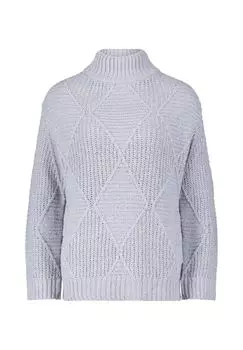 Свитер крупной вязки со структурой BETTY BARCLAY, цвет Light Blue Melange