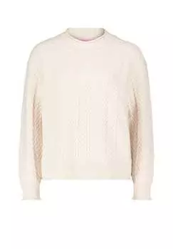 Свитер крупной вязки со структурой Betty Barclay, бежевый