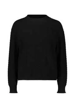 Свитер крупной вязки со структурой Betty Barclay, черный