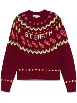 Свитер Kyla Nordic MC2 Saint Barth, красный