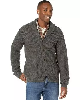 Свитер L.L.Bean Classic Raggwool Cardigan Regular, цвет Charcoal