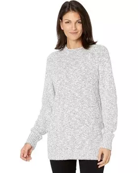 Свитер L.L.Bean Cotton Raggs Funnel Neck Pullover, цвет Natural