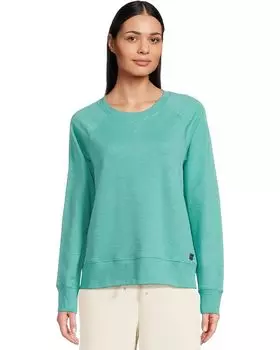 Свитер L.L.Bean Peaks Island Crew Neck, цвет Glacial Teal