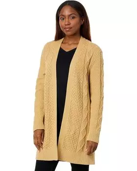 Свитер L.L.Bean Signature Combed Cotton Cardigan, цвет Katahdin Khaki