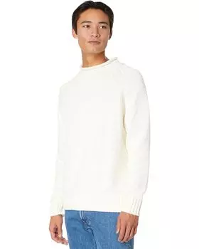 Свитер L.L.Bean Signature Organic Cotton Rollneck, цвет Sailcloth
