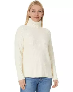 Свитер L.L.Bean SuperSoft Waffle Turtleneck Sweater, кремовый