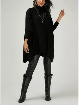 Свитер LA Angels Rollkragen, черный