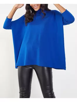 Свитер LA Angels Rollkragen, синий