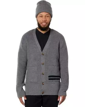 Свитер LABEL Go-To Cardi, цвет Light Grey/Navy