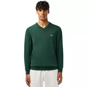 Свитер Lacoste AH1951 V Neck, зеленый