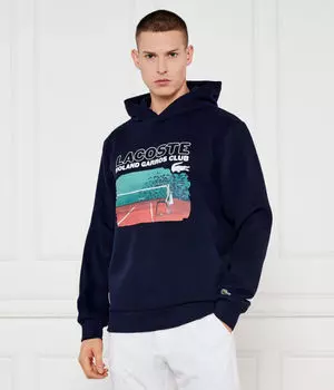 Свитер lacoste x roland garros Relaxed fit Lacoste, синий