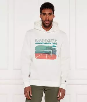 Свитер lacoste x roland garros Relaxed fit Lacoste, белый