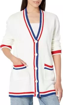 Свитер Lambert Cardigan Show Me Your Mumu, цвет USA Stripe Knit