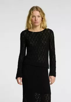 Свитер LANGARM Selected Femme, черный