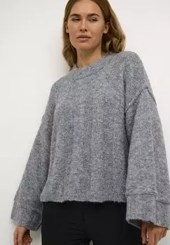 Свитер Lara O Neck Karen by Simonsen, цвет medium grey melange