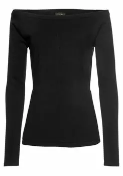 Свитер LASCANA Carmen, черный