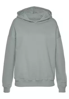 Свитер LASCANA Hoodie, цвет salbeigrn