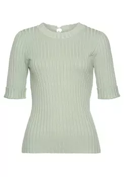 Свитер LASCANA Kurzarm, мятный