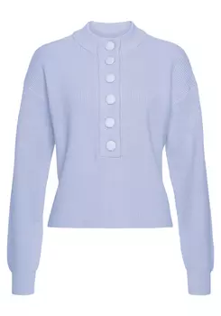 Свитер LASCANA Strick, цвет bleu