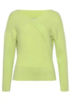 Свитер LASCANA Strick, цвет limone