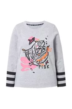 Свитер LAURASN Sweatshirt, светло-серый