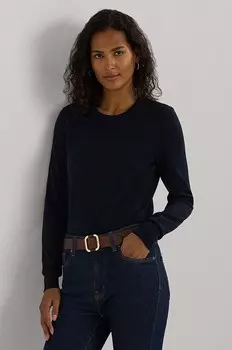 Свитер Lauren от Ральфа Лорена Lauren Ralph Lauren, темно-синий