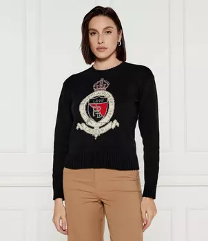 Свитер LAUREN RALPH LAUREN Regular Fit, черный
