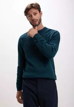 Свитер Lavorata Tinta Unita Calliope, синий