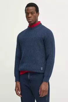 Свитер LAWSON с круглым вырезом Pepe Jeans, темно-синий