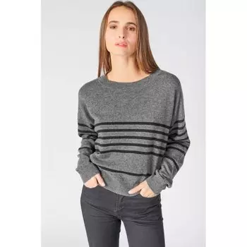 Свитер Le Temps Des Cerises 59338 Tom Round Neck, серый