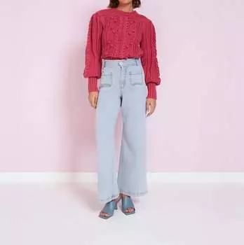 Свитер Lea цвета фуксии MAGALI PASCAL, фуксия