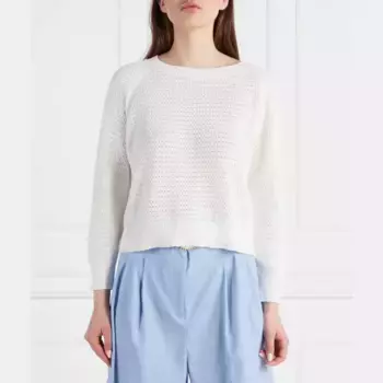 Свитер Lelia стандартного кроя Marella, белый