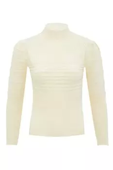 Свитер Leo Selection, бежевый