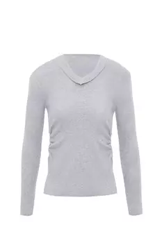 Свитер Leo Selection, серый