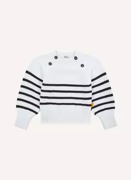 Свитер летний бриз Steiff, белый