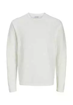 Свитер летний вязаный свитер r-neck Jack & Jones, белый
