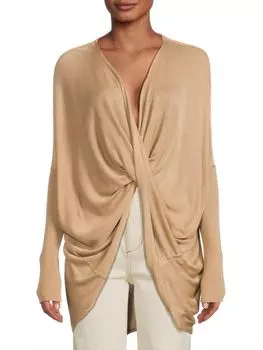 Свитер «летучая мышь» Xia Twist Rd Style, цвет Truffle