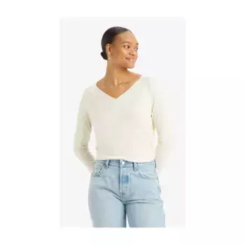 Свитер Levi's Petal V Neck, белый
