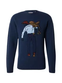 Свитер LEVI'S Sweater, цвет light blue/dark blue