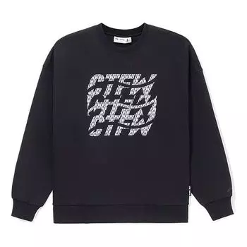Свитер Li-Ning x Jason Wu Crossover Sports Fashion Series Pullover 'Black', черный