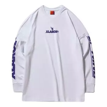 Свитер Li-Ning x XLARGE Crossover Logo Printing Pullover 'White', белый